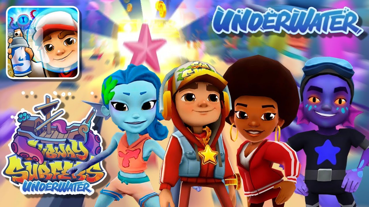 Traveling to 4 different Cities with 5 Different Events - Subway Surfers Underwater 2023