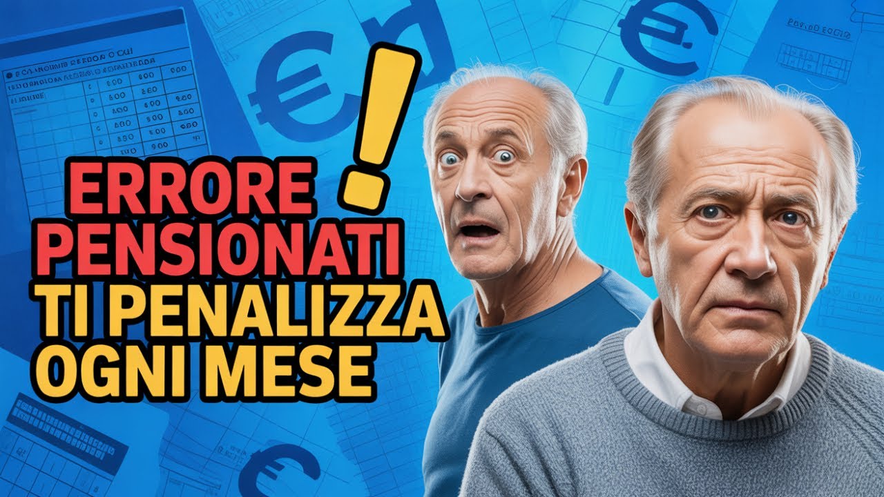 Stessa PENSIONE, due vite diverse: l’ERRORE che ti costa tranquillità