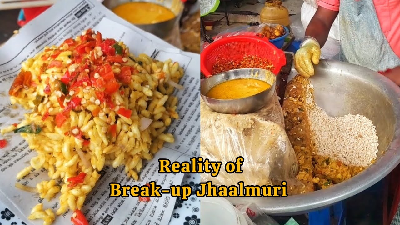 The King Of Jhalmuri maker | Breakup Jhalmuri | Bangladeshi Street Food 