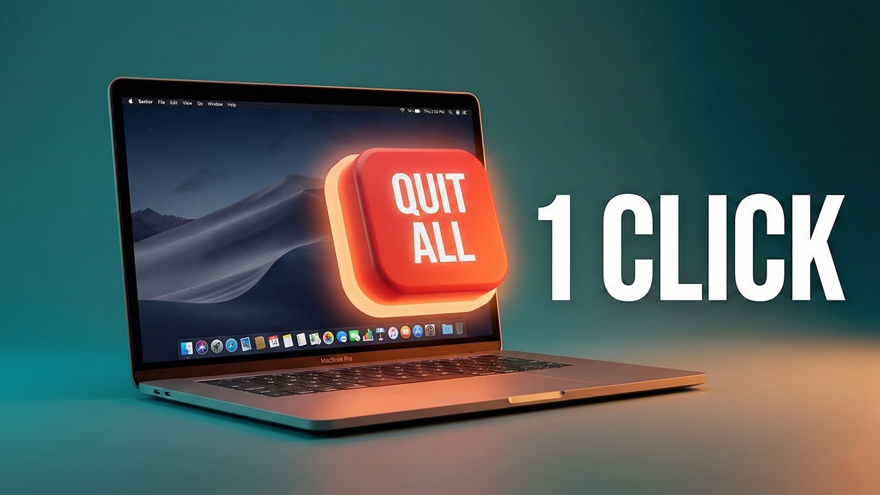 Как закрыть все приложения на Mac + способ добавления в белый список (macOS 26)