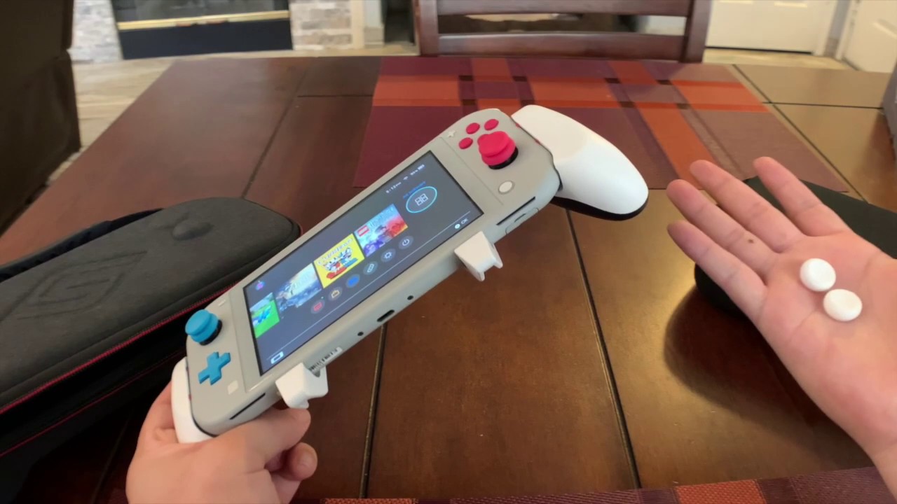 Satisfye Vs Skull CO Nintendo switch lite grips