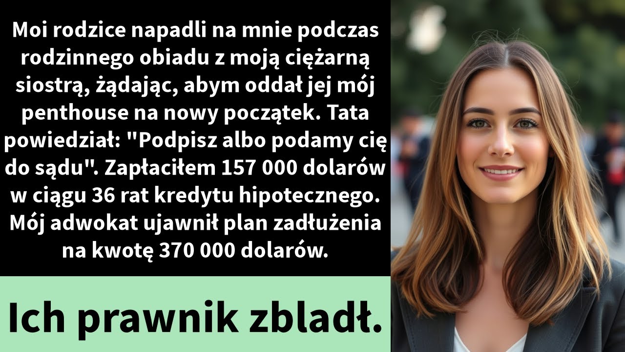 Moi rodzice napadli na mnie podczas rodzinnego obiadu z moją ciężarną siostrą, żądając,