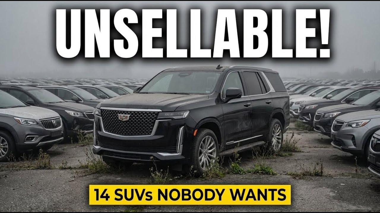Dealers Can't Sell These 14 SUVs in 2026 (The Inventory Is Exploding)