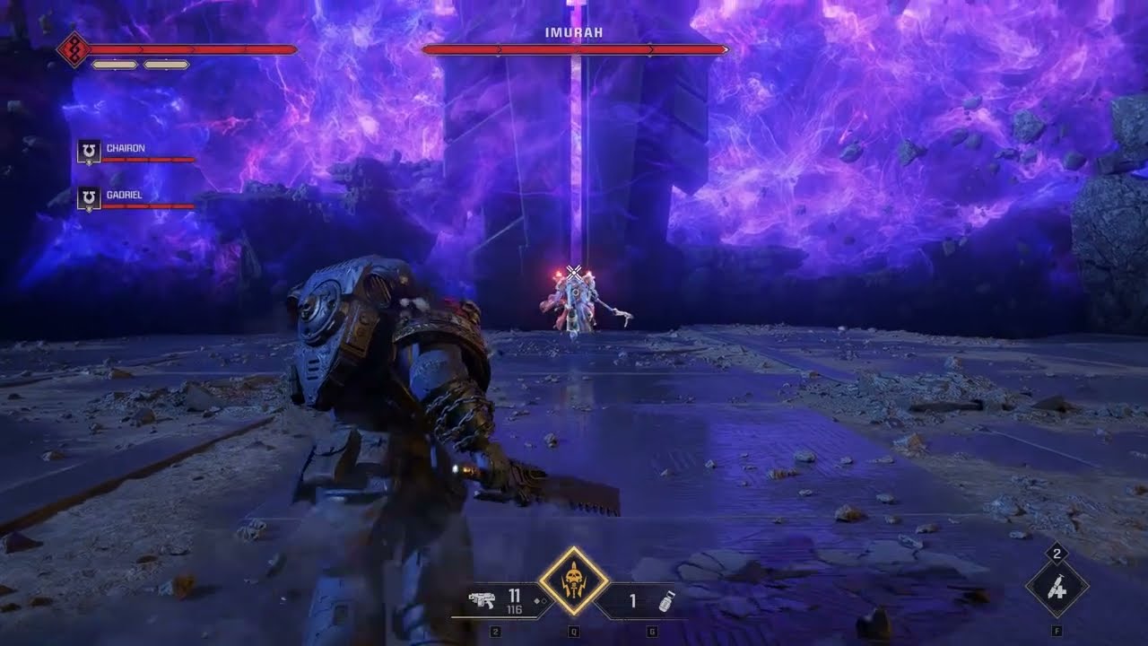 Imurah Final Boss Fight Warhammer 40000: Space Marine 2 PC HD Gameplay