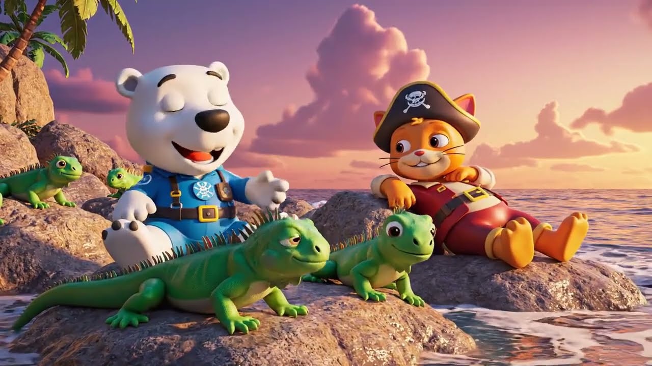 Frozen Alive?! ❄️ Rescue the Sinking Marine Iguanas! 🦎 | Octonauts Full Episode