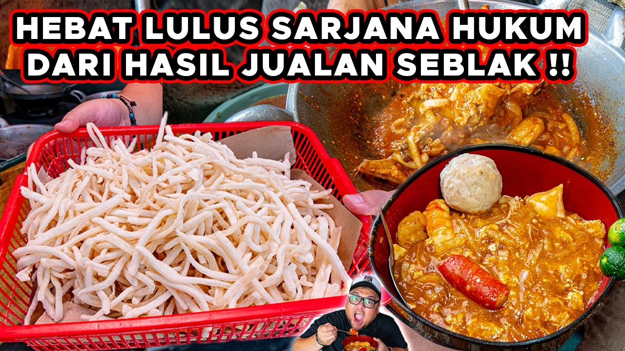 HEBAT LULUS SARJANA HUKUM !! BERJUANG DARI HASIL JUALAN SEBLAK..