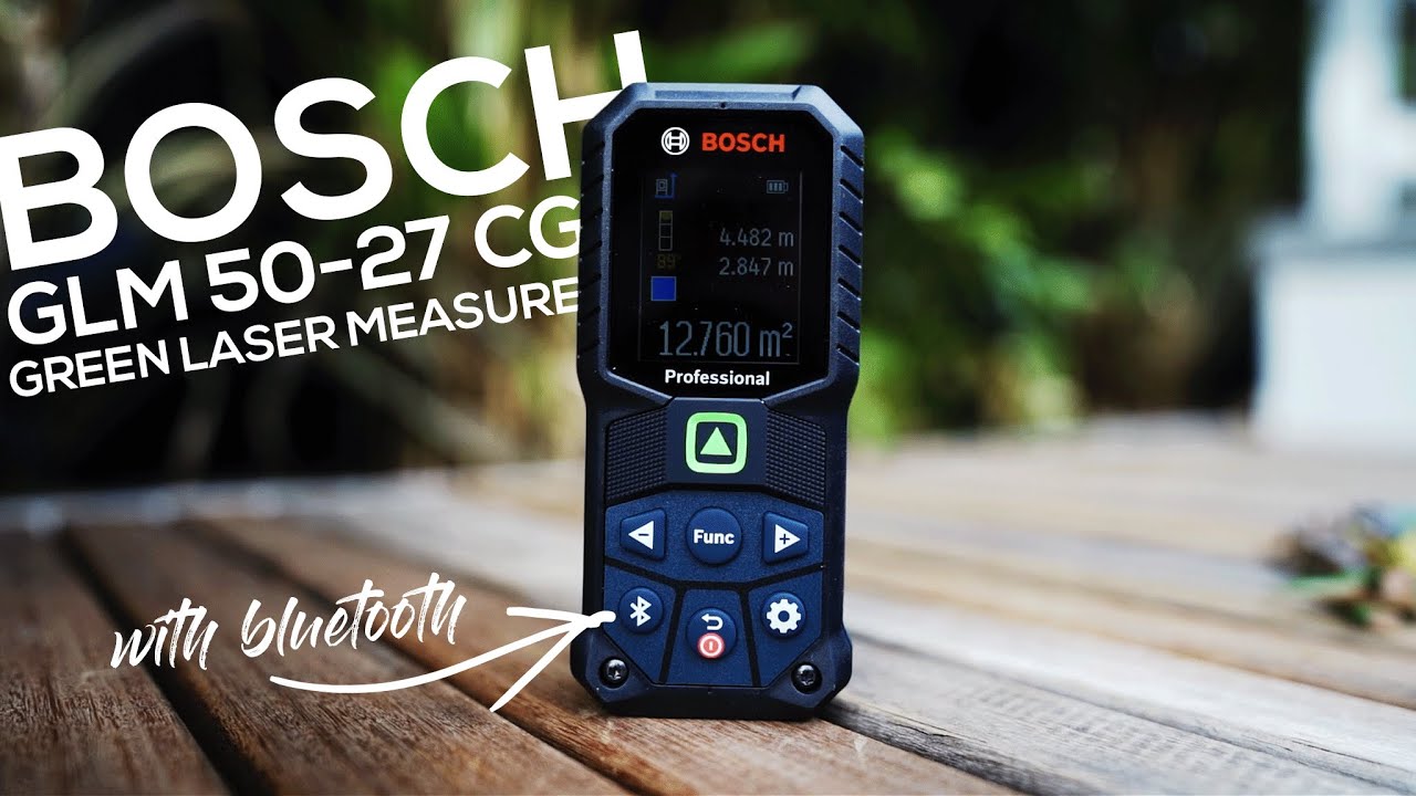 Новый лазерный дальномер BOSCH GLM 50 27 CG | Стоит ли функция Bluetooth своей цены?