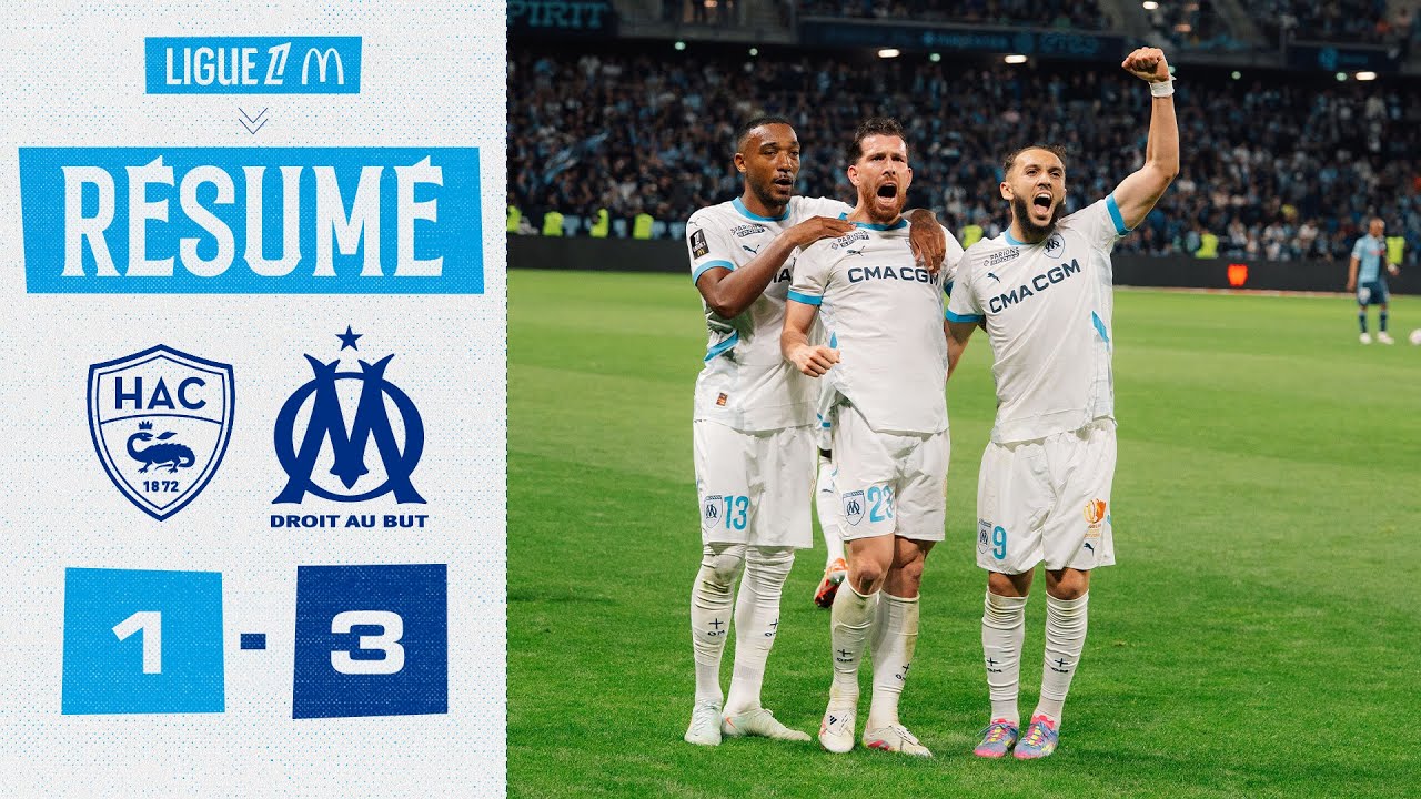 Le Havre 1-3 OM l Le r&eacute;sum&eacute; du match