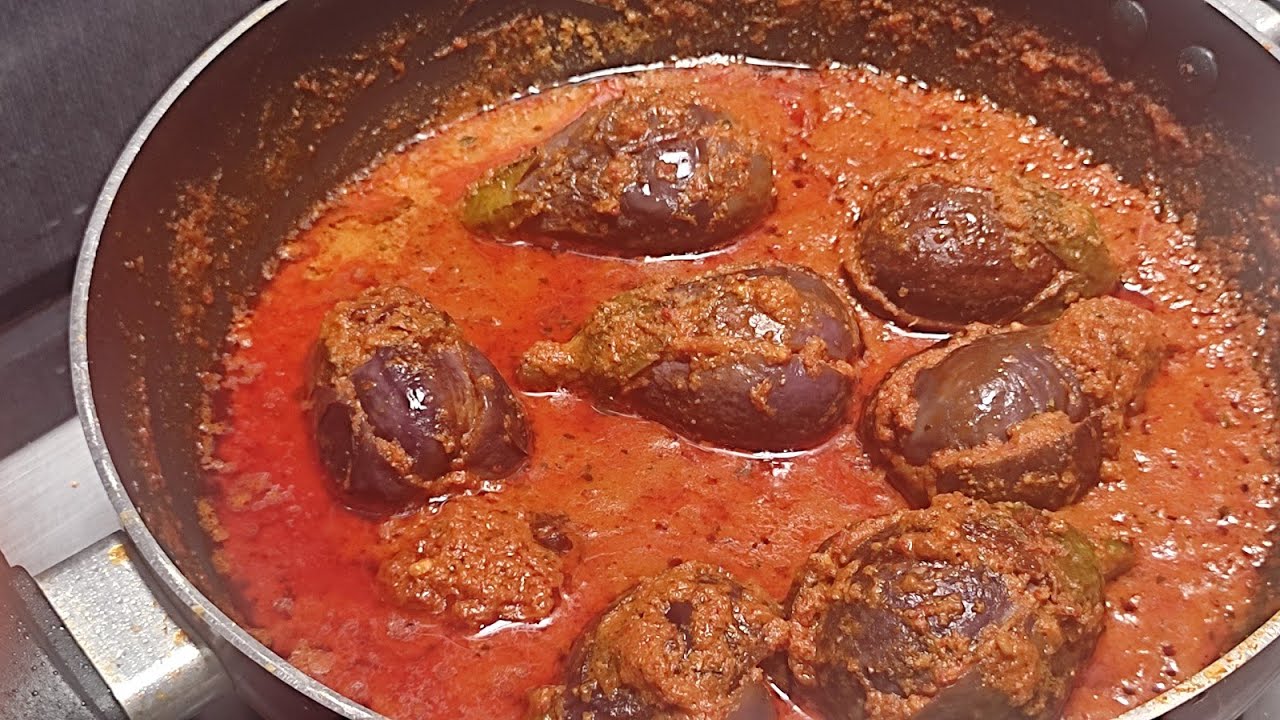 # Bharva baingan recepi#  yenne badanekayi gojju#