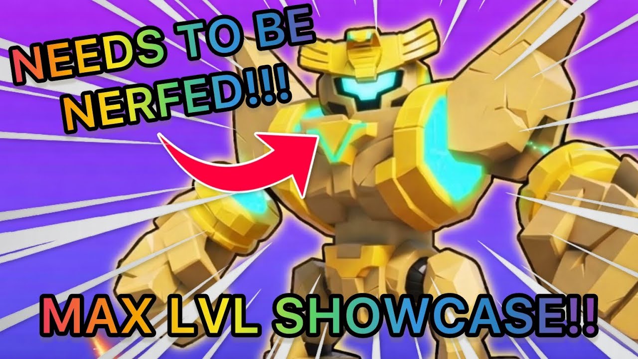 HE NEEDS A NERF!! MAX LEVEL SOLRON SHOWCASE!! ROBLOX: CATCH A MONSTER!!