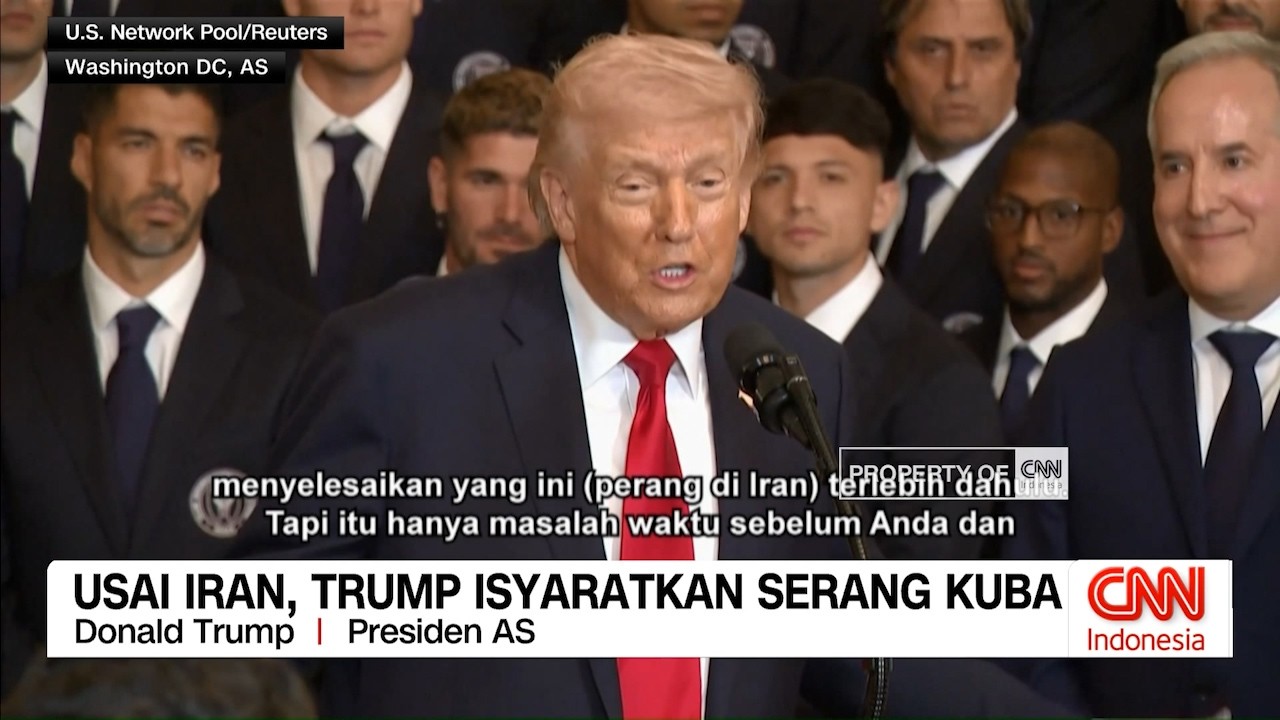 Usai Iran, Trump Isyaratkan Serang Kuba