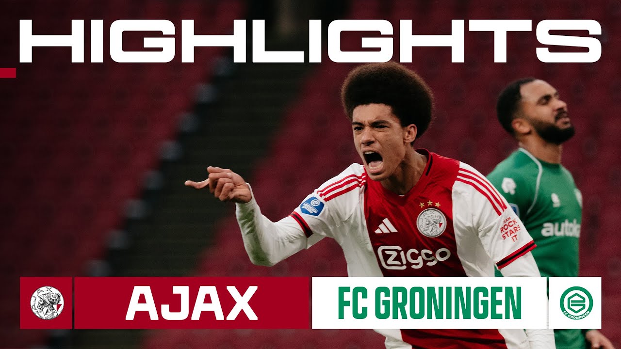 Three points and a clean sheet ✅ | Highlights Ajax - FC Groningen | Eredivisie