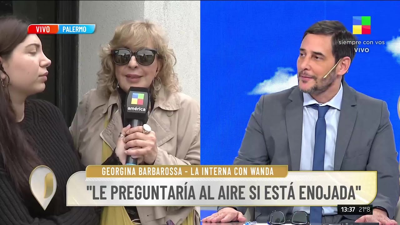 GEORGINA BARBAROSSA HABLÓ DEL ENOJO DE WANDA NARA: "Ella hace pública su vida"