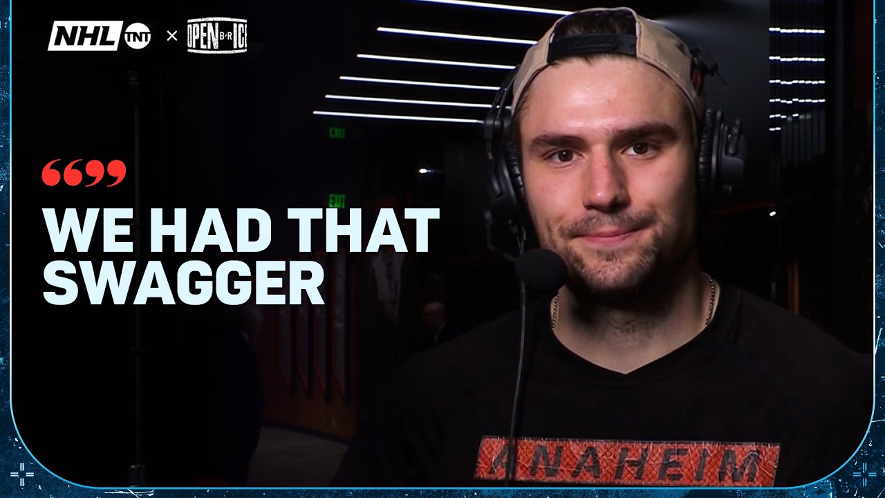 The Ducks are playing with SWAGGER 🔥 Cutter Gauthier Reacts to Series Win over Oilers | NHL on TNT