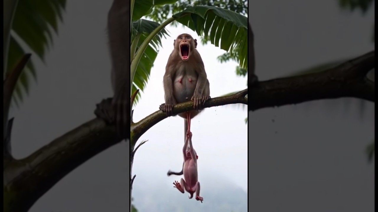 angere monkey😡😡😡#shorts #shortvideo #viralvideo #foryou #viralyoutubeshorts