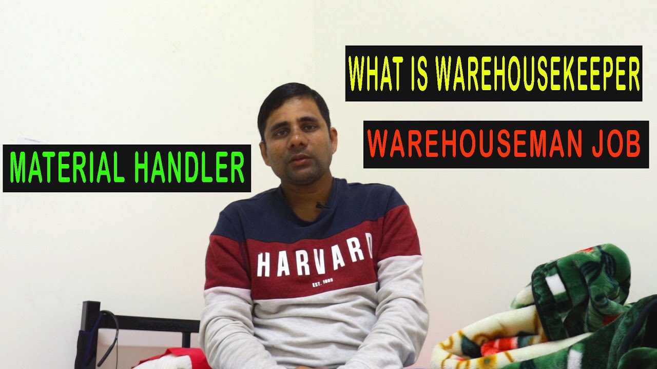 Warehouse Keeper Job 2021 II Warehouse Man Job II What Is Warehouse Job And Responsibility,