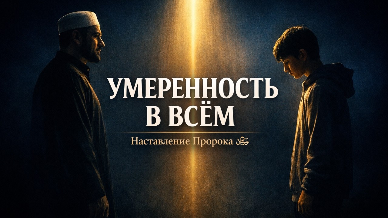 Умеренность в Исламе — Наставление Пророка ﷺ о воспитании детей и отношениях в семье