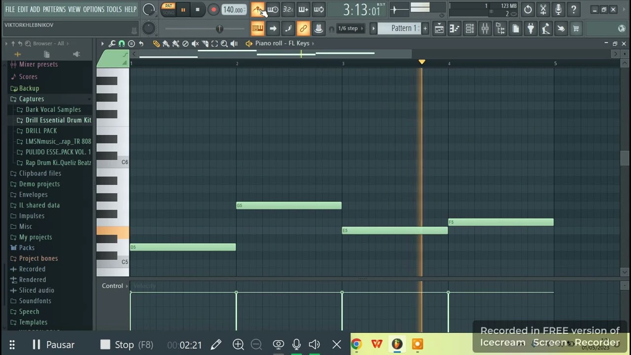 KOMAN POU FÈ BEAT SOU FL STUDIO SANW PA JWE PIANO #1