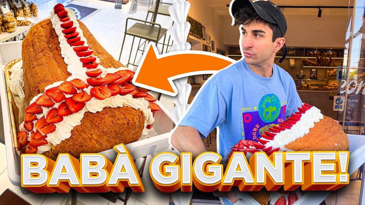 HO CUCINATO IL BABA' PIU' GRANDE AL MONDO! GUINNESS WORLD RECORD