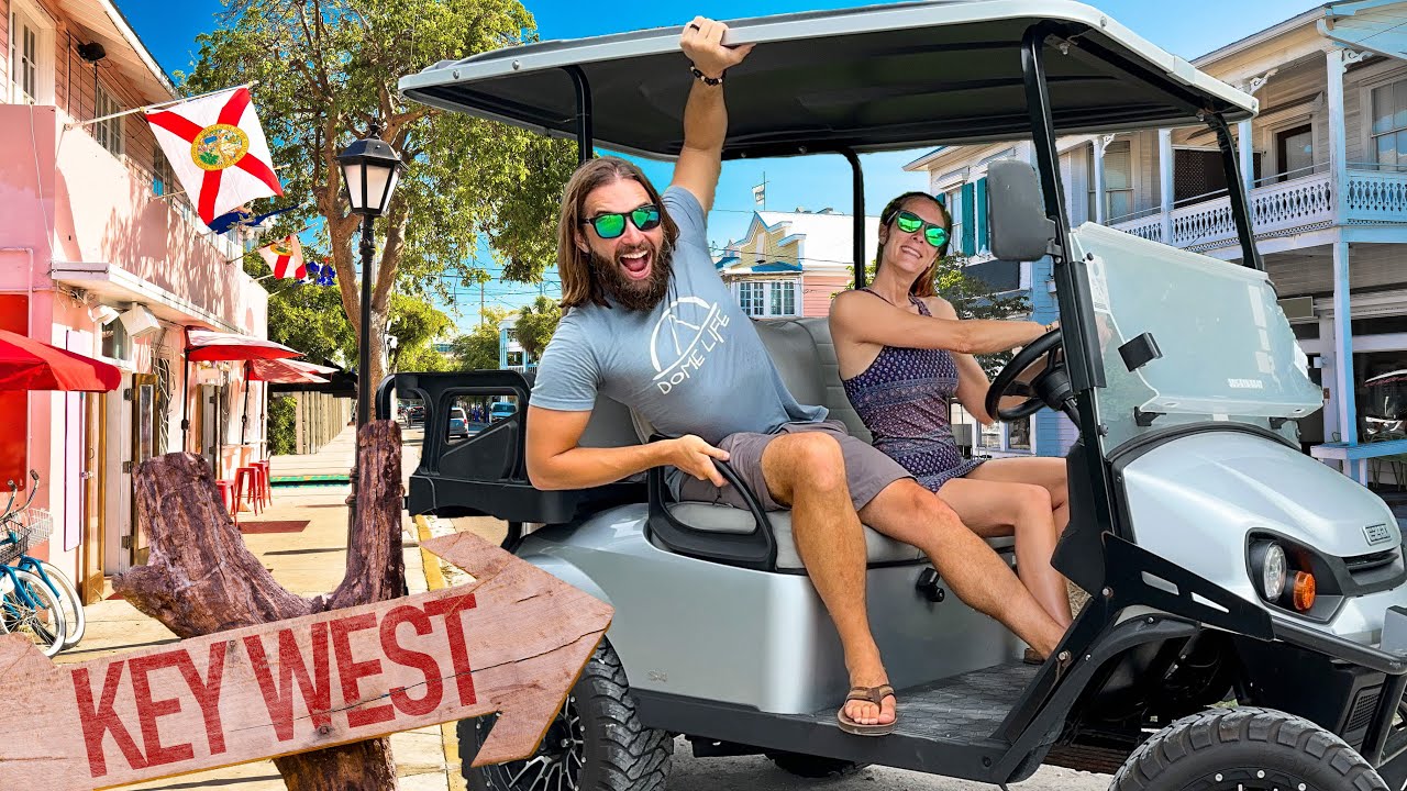 48 Hours in Key West, Florida (On a Golf Cart)