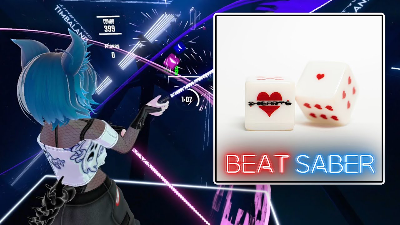 [Beat Saber]  2HEARTs | by: Knock2  [FC]