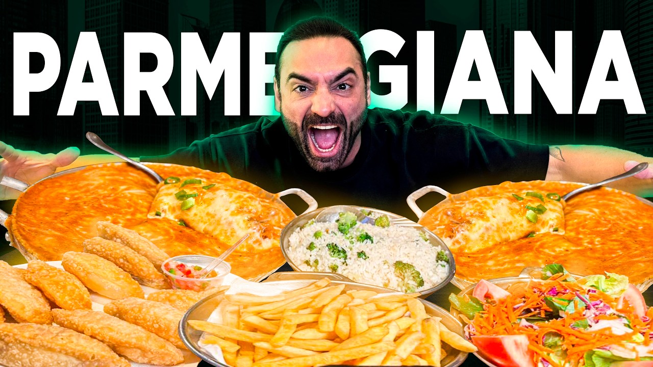 Pedi o PARMEGIANA em DOBRO!