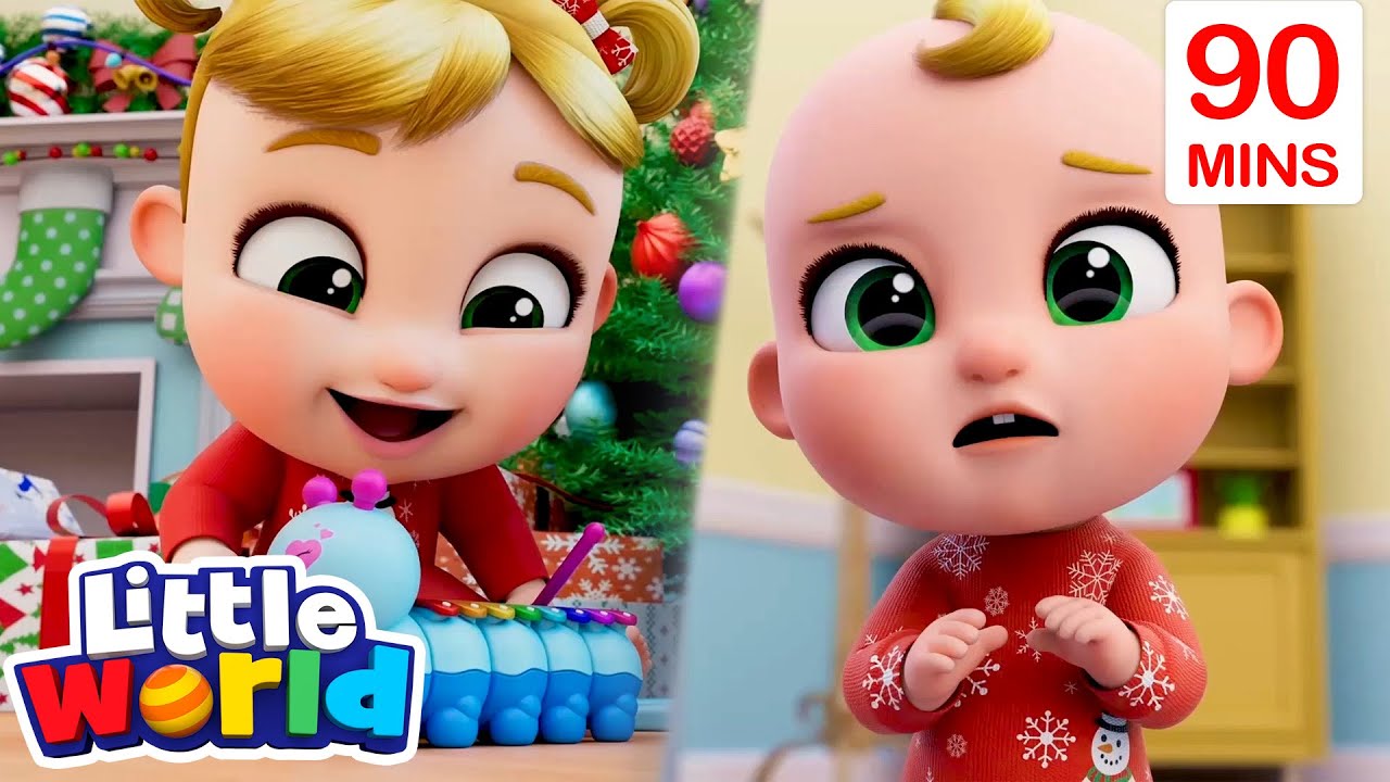 La Chanson du Matin de Noël 🎄 Joie et Surprises de Noël pour Enfants | Little World Français