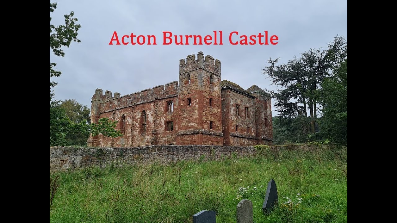 Acton Burnell Castle and a 13th century Historic Parliament in Shropshire