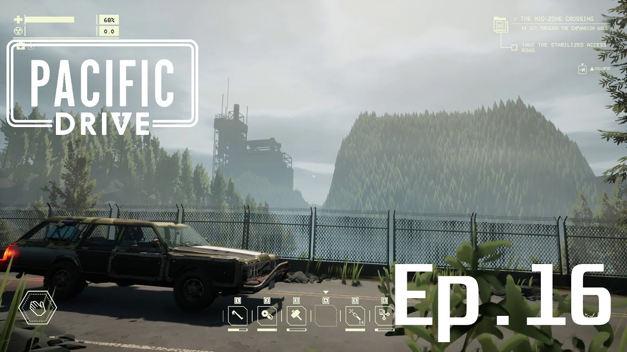 Pacific Drive - Gameplay Walkthrough |Mega| Ep.16 Through The Expansion Wall | No Commentary |