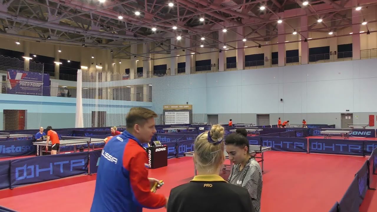 Настольный теннис (Table tennis). Россия - Северная Корея. Часть вторая. Владивосток, 07.11.25 г.