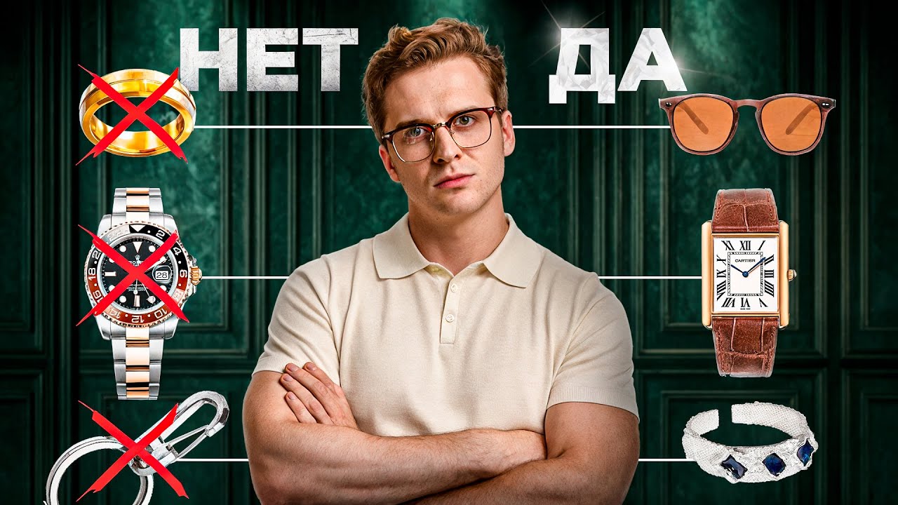Аксессуары, которые сделают тебя более стильным БЕЗ лишних усилий!