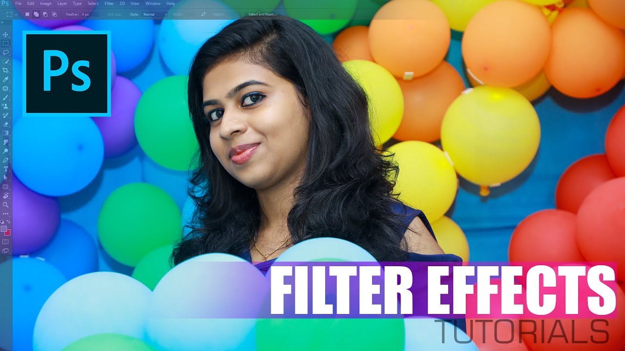 Filter Menu in Adobe photoshop tutorials  | Use Liquify |  Camera raw filter |   Filter gallery