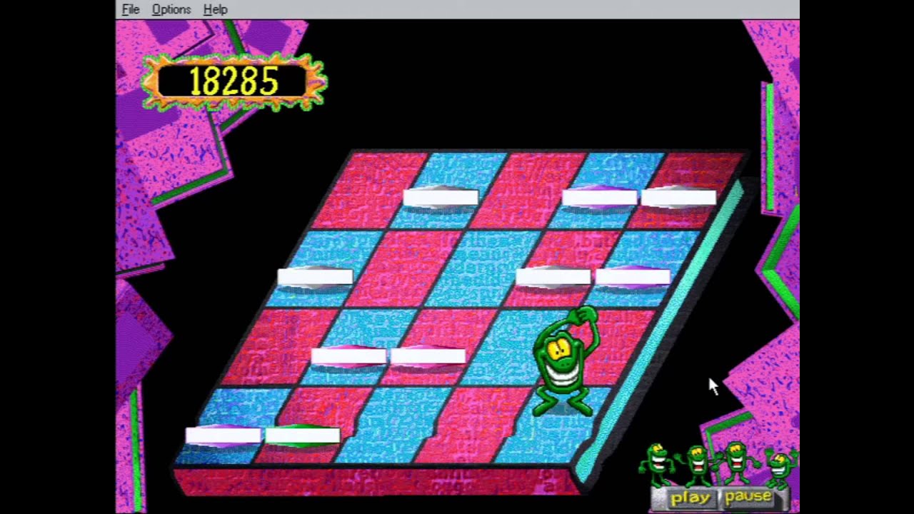 Word Munchers Deluxe Gameplay