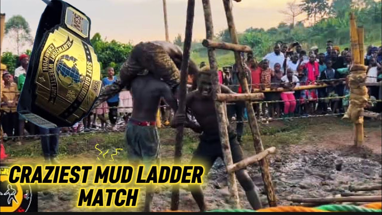THE WILDEST LADDER MATCH EVER! Mud, Chaos & a Championship on the Line! John Cena match.