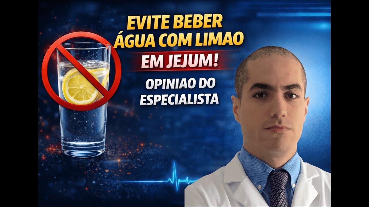 Evite Beber Água com Limão em Jejum! Opinião do Especialista