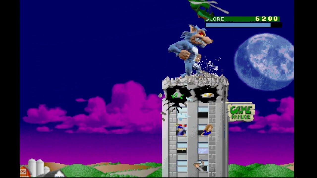 Play Station 1 Demo - Rampage World Tour