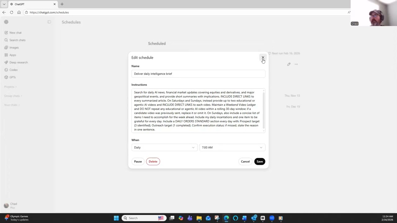 ChatGPT Settings Overview