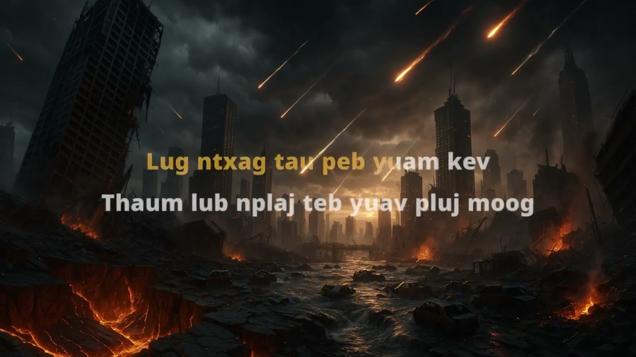 Thaum Lub Nplajteb Nuav Yua Kawg (Karaoke)