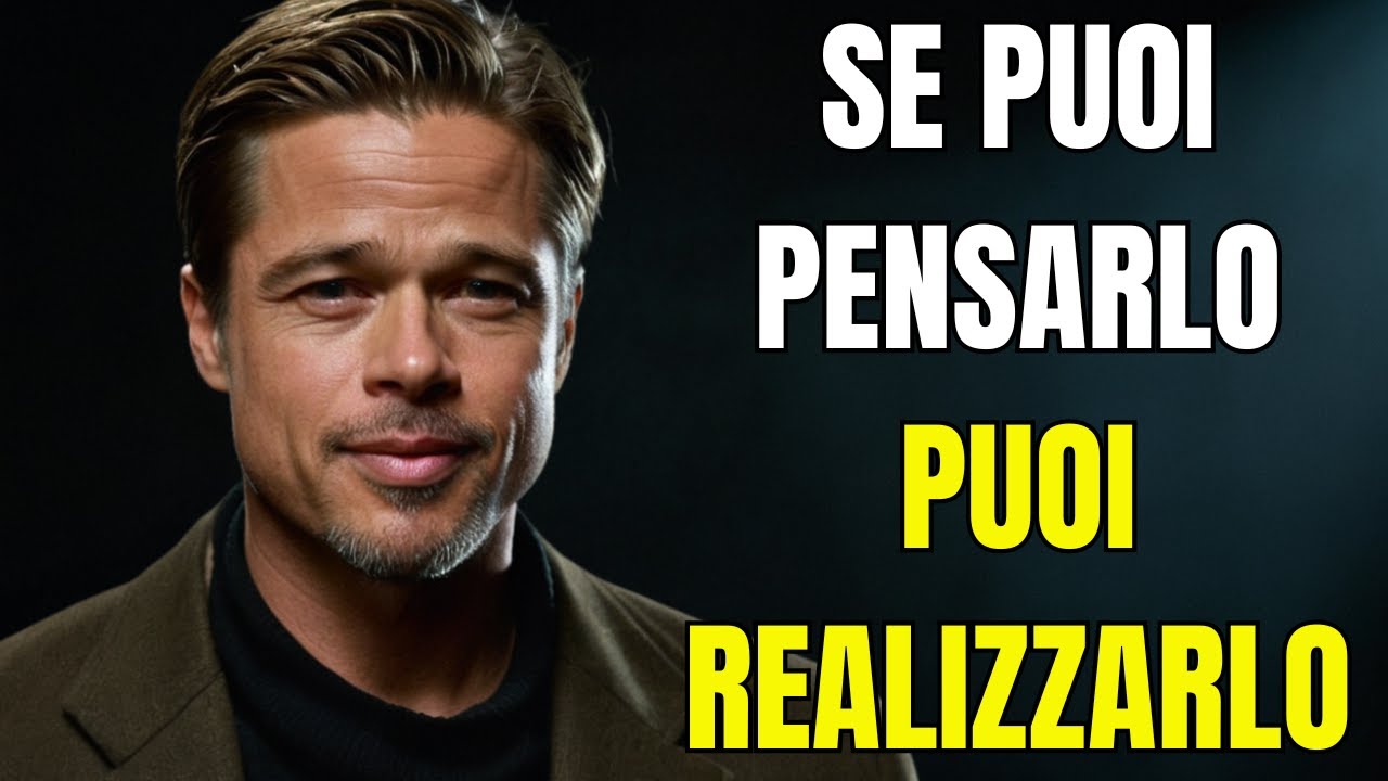 SE PUOI PENSARLO PUOI REALIZZARLO - Video Motivazionale Italiano