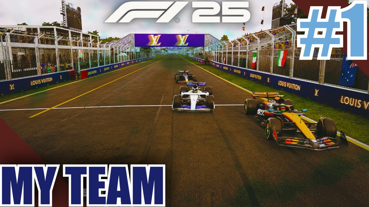 F1 25 MY TEAM CAREER Part 1: A New Journey Begins! My Team 2.0!