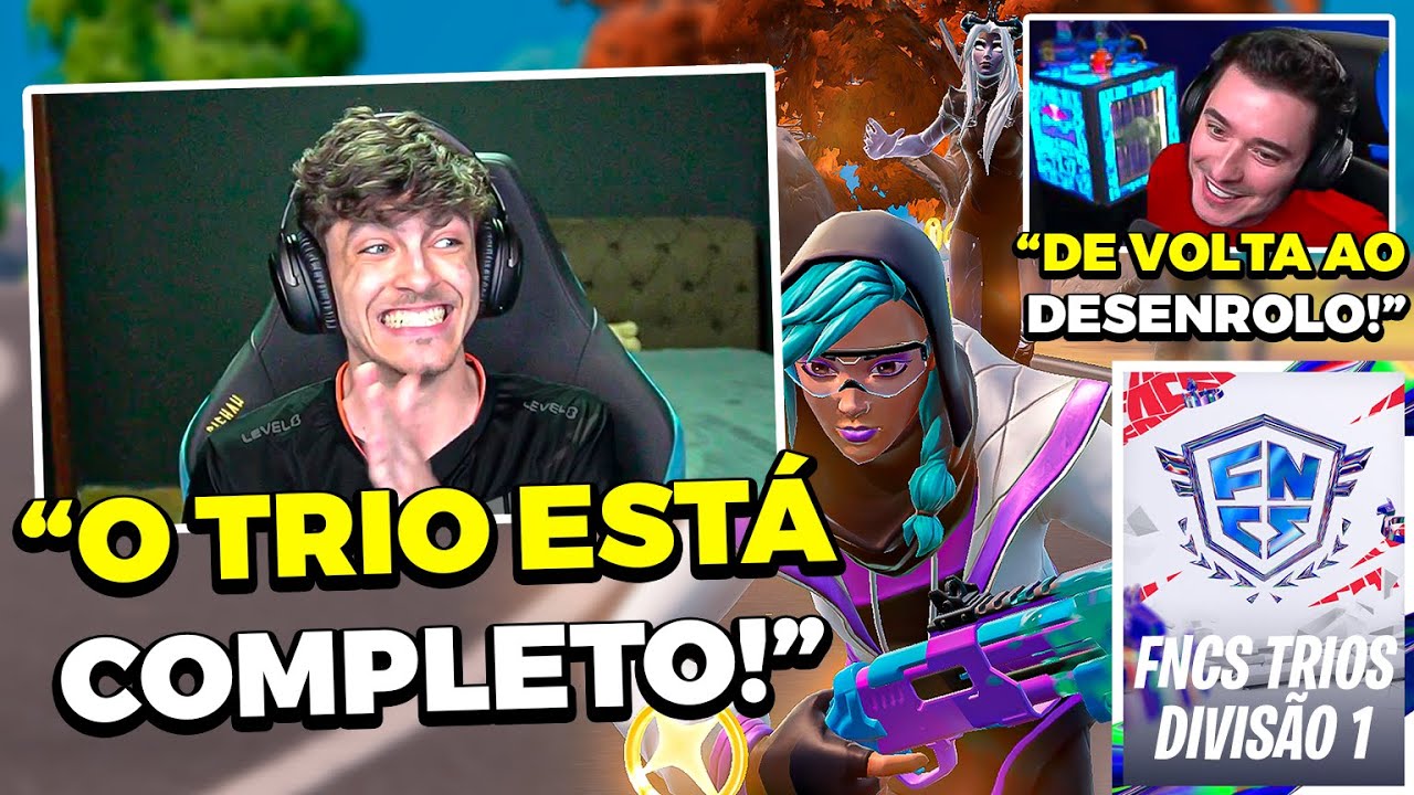 Finalmente! Suetam, Flakes e Jxness na FNCS Divisão 1 da Nova Temporada!