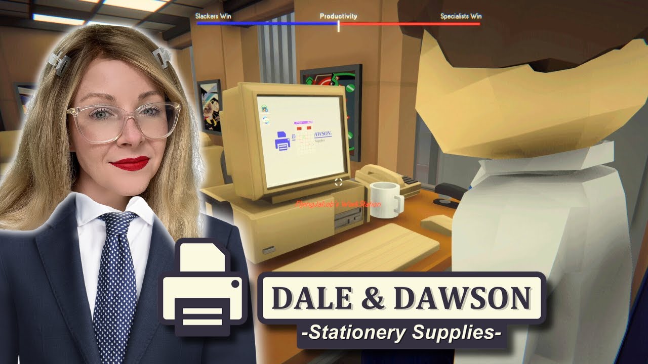 Streamer Gets REAL Job 💼 The Office Among Us (Dale & Dawson) | Twitch VOD