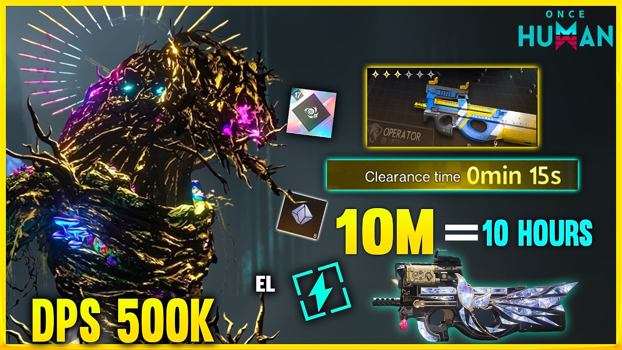15 SEC FASTEST CLEAR FORSAKEN GIANT BUILD PDW90 NEW META - ONCE HUMAN