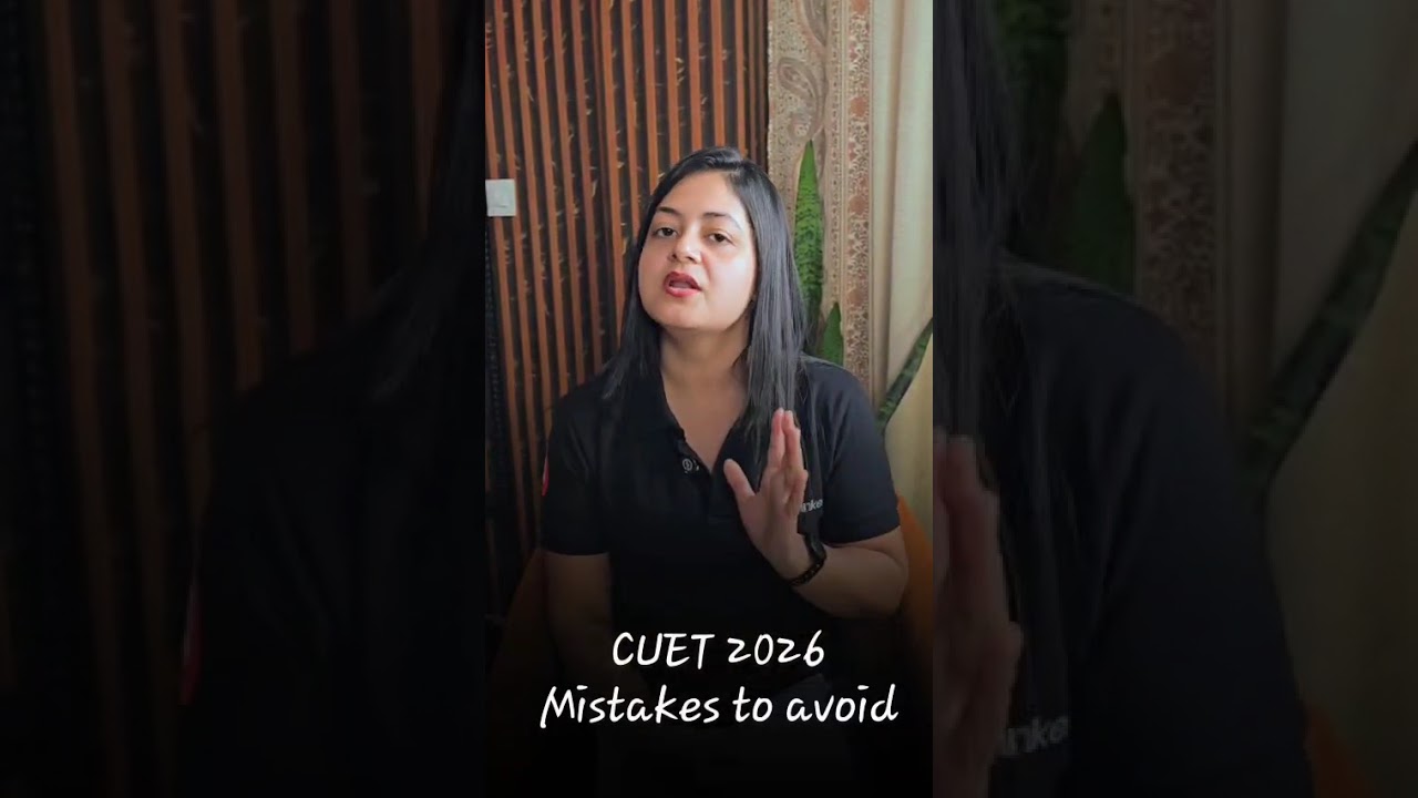 Top 3 Mistakes to Avoid in CUET 2026 | #shorts