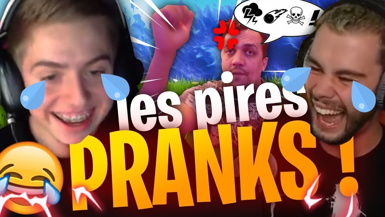 LES PIRES PRANKS DE LEBOUSEUH, THEKAIRI78 ET MICHOU ! (sur Fortnite Battle Royale)