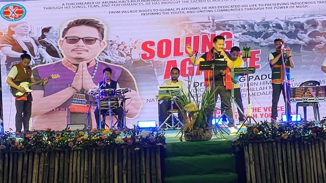 Dr Delong Padung live performance//Nane nane abanane