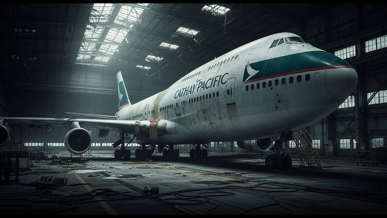 Aircraft Restoration | Full Rebuild of Cathay Pacific Boeing 747-400 (2004) from Abandoned to New
