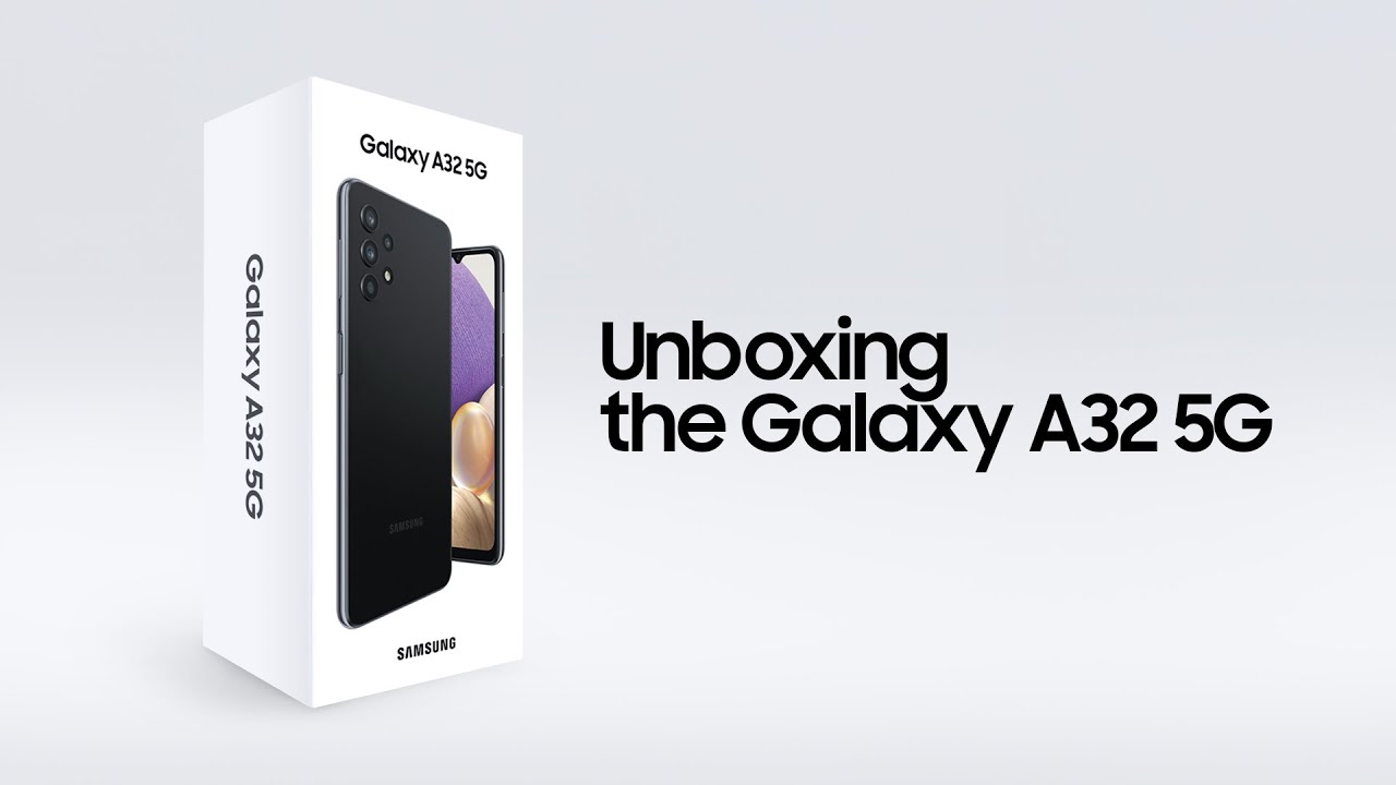 Galaxy A32 5G: Official Unboxing | Samsung