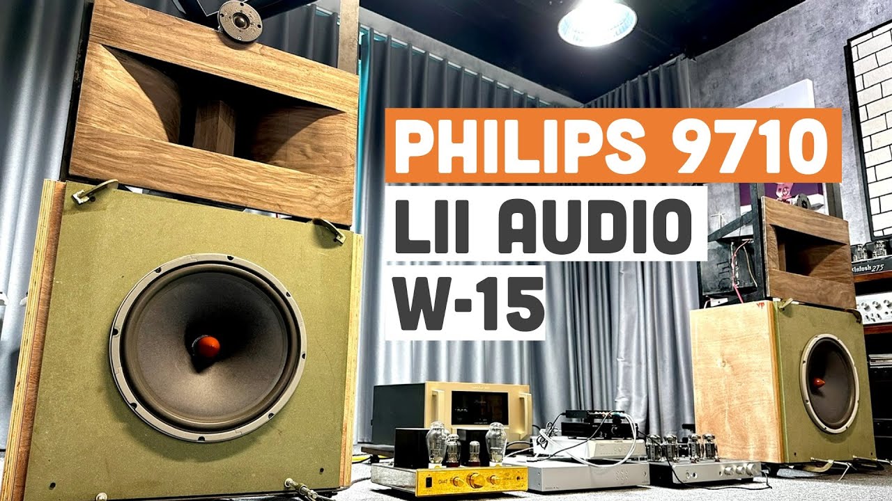 Clip test Philips 9710 ghép cùng Lii Audio W-15 chơi ván hở