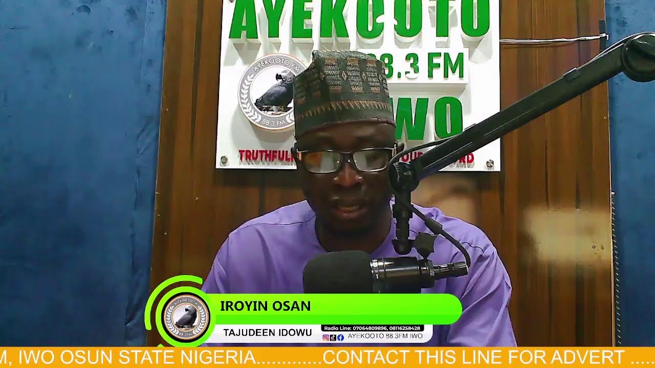 Ayekooto 88.3fm Live Stream